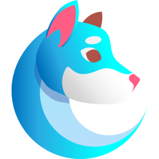 Firebonk Logo - blue